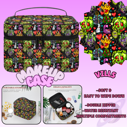 MAKEUP BAG RUN-VILLS-PREORDER CLOSING 8/11