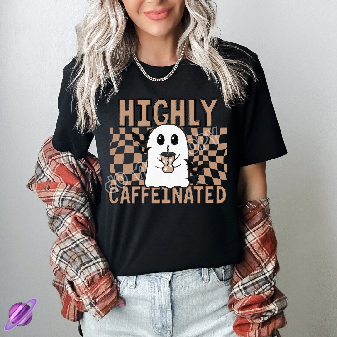 HIGHLY CAFFEINATED TEE