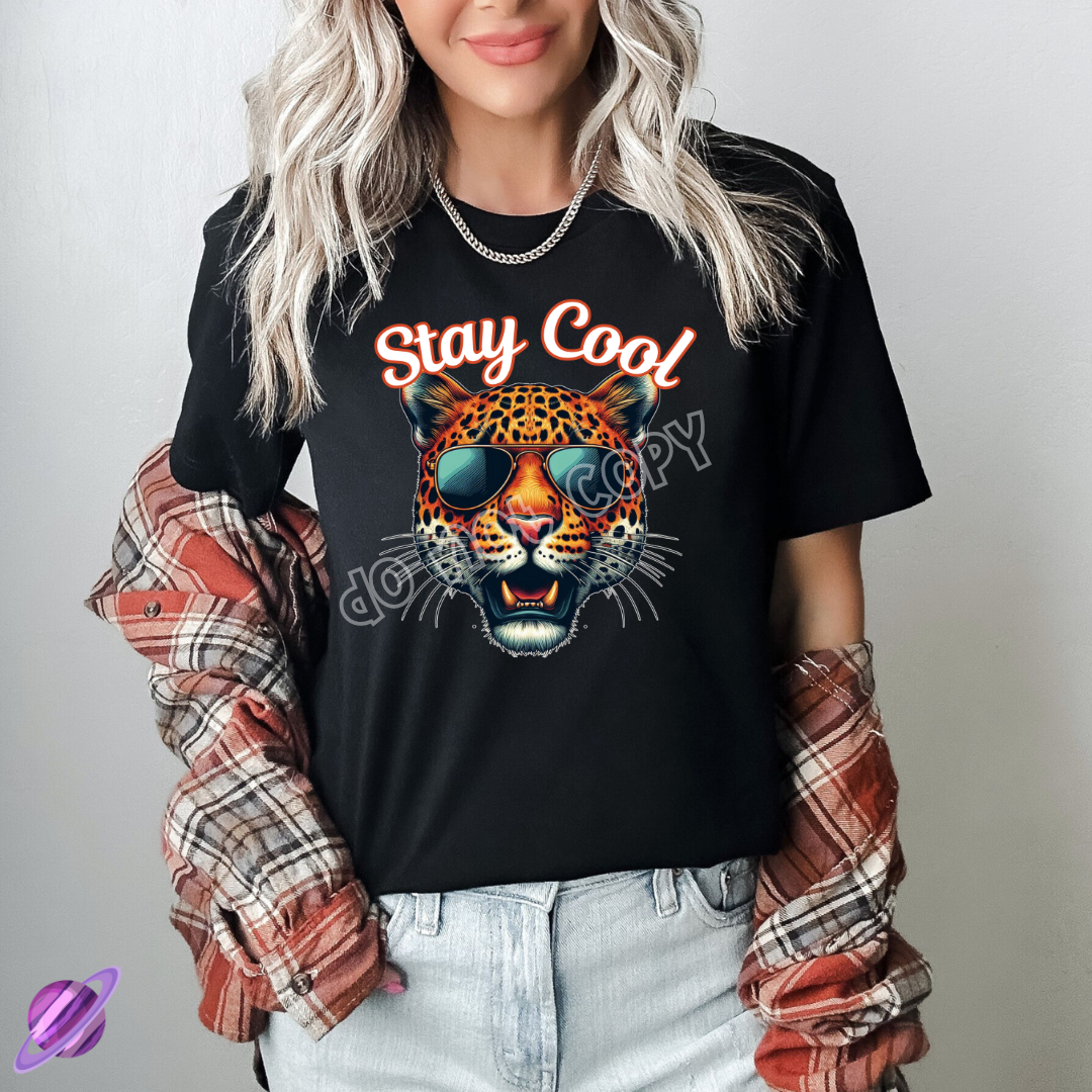 STAY COOL CHEETAH TEE