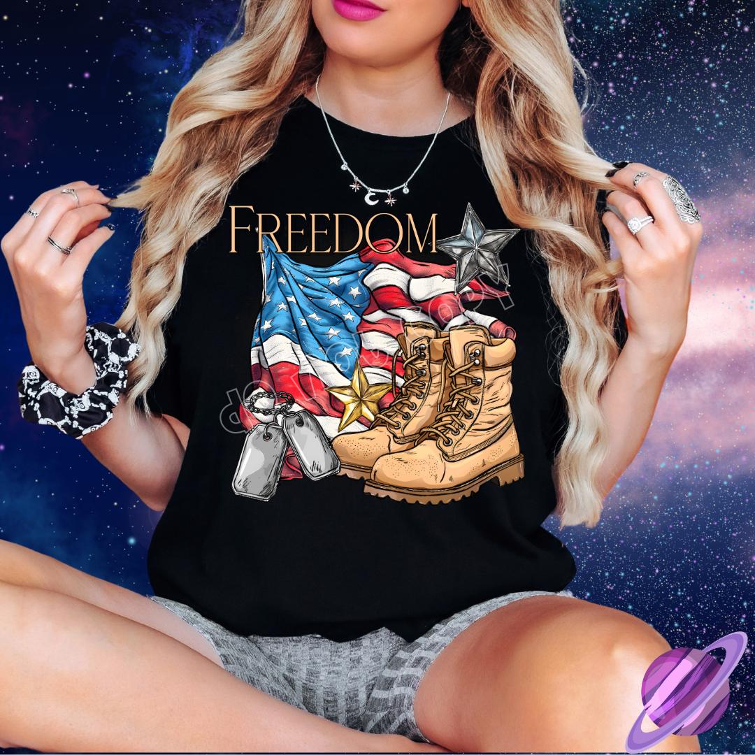 FREEDOM BOOTS UNISEX TEE ADULTS/KIDS