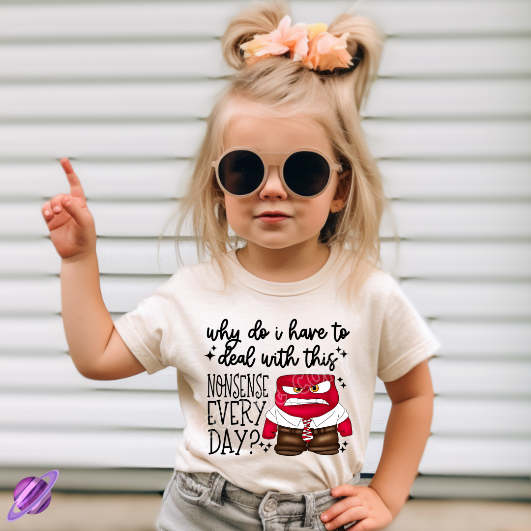 DEAL WITH THIS NONSENSE TEE