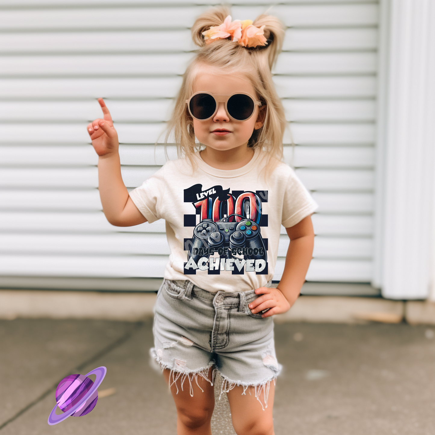 100 DAYS ACHIEVED TEE