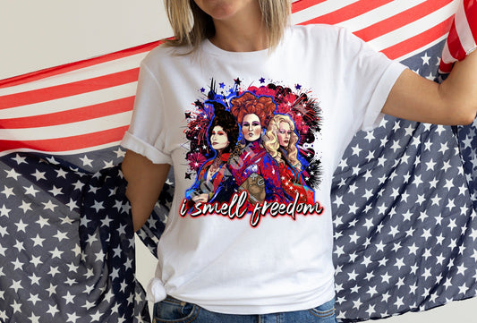 SMELL FREEDOM- UNISEX TEE ADULTS/KIDS
