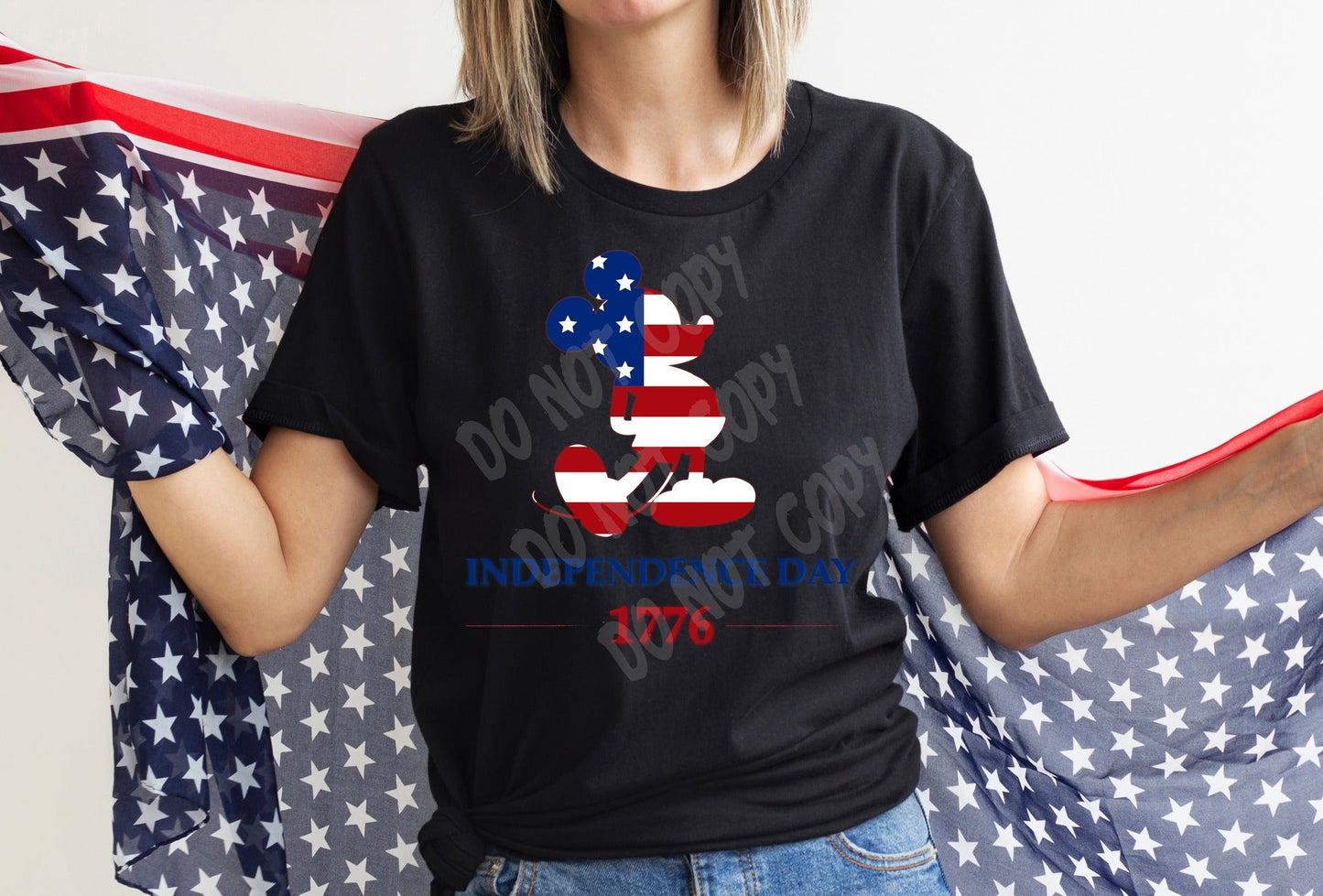 RWB MOUSE- UNISEX TEE