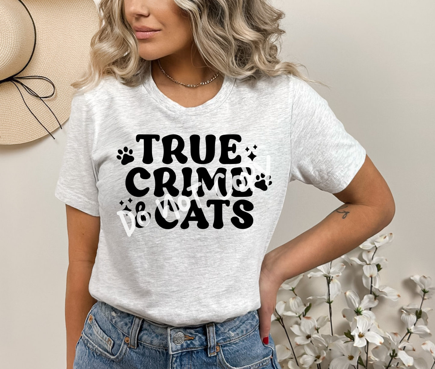 True Crime & Cats Tee
