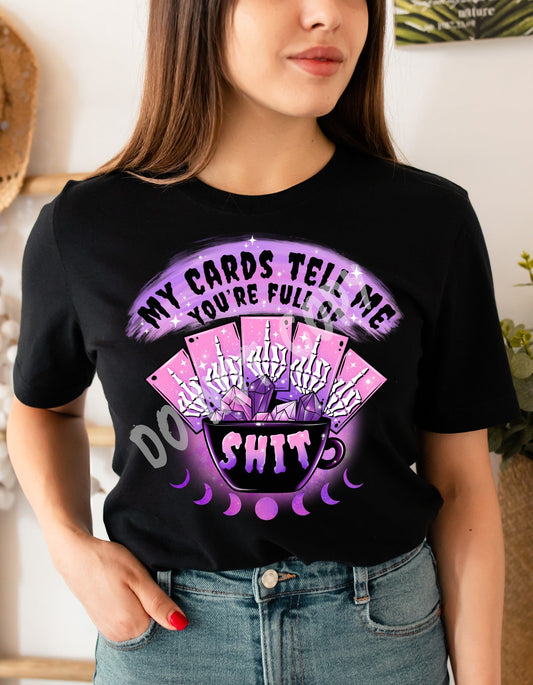 CARDS TELL-UNISEX TEE