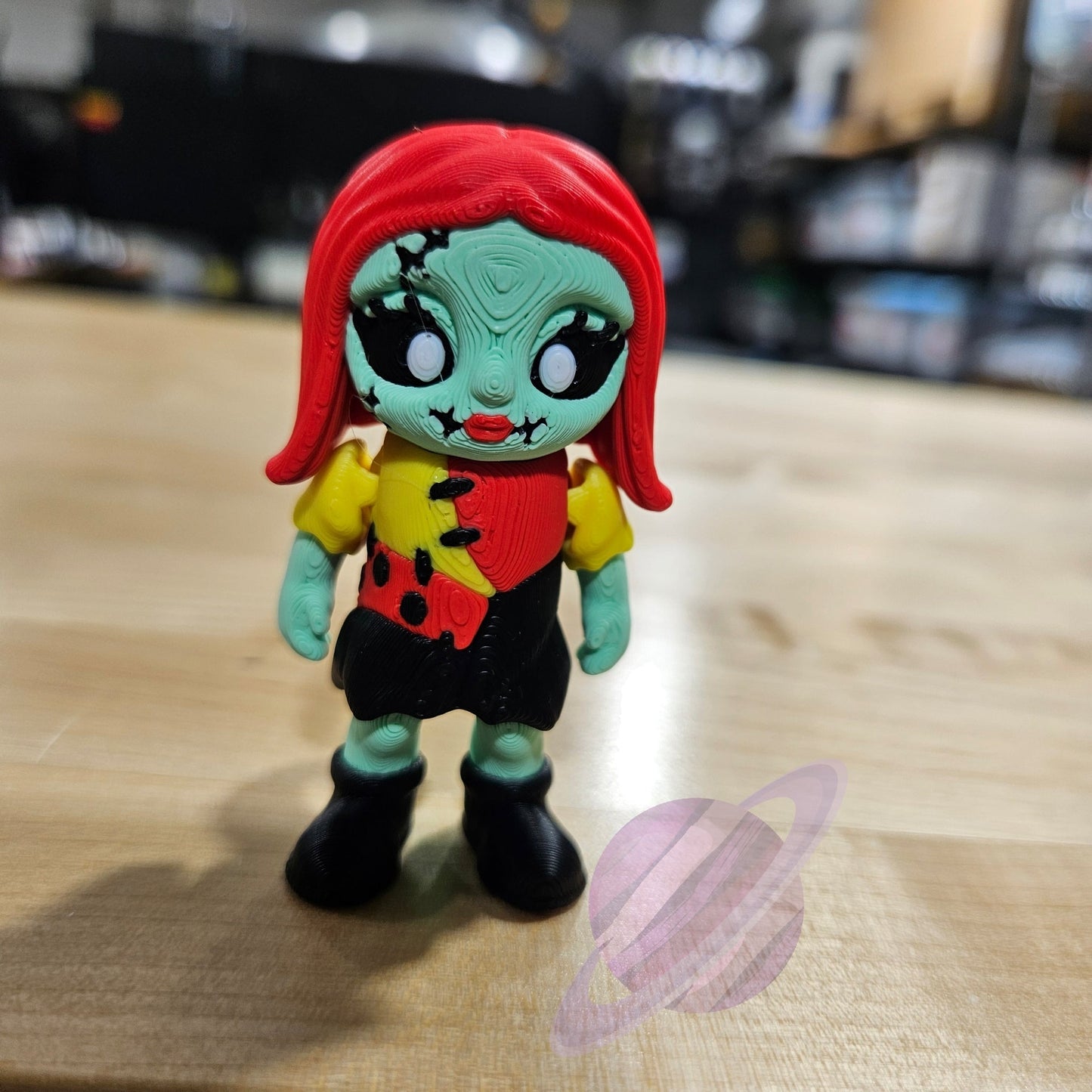 NIGHTMARE PATCH GIRL-3D PRINTED STRAW BUDDY