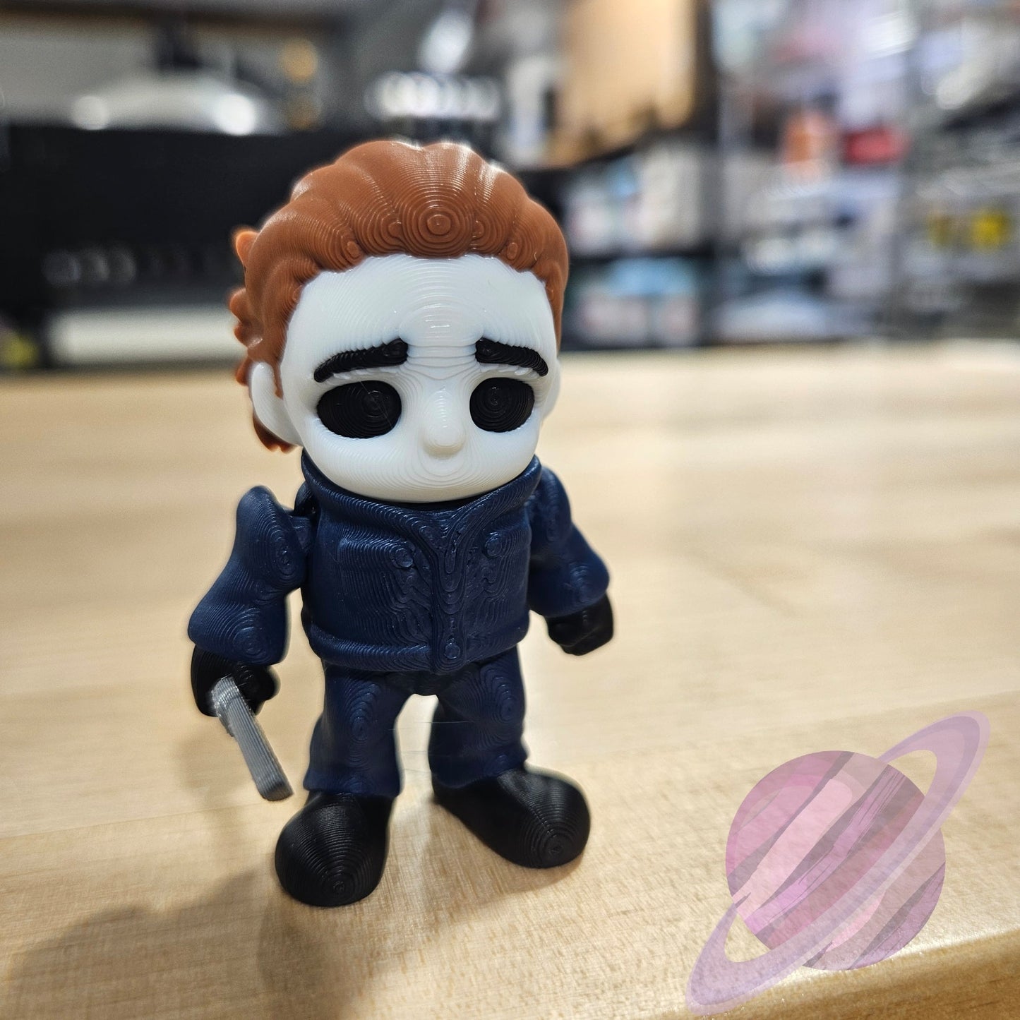 HALLOWEEN KILLER-3D PRINTED STRAW BUDDY