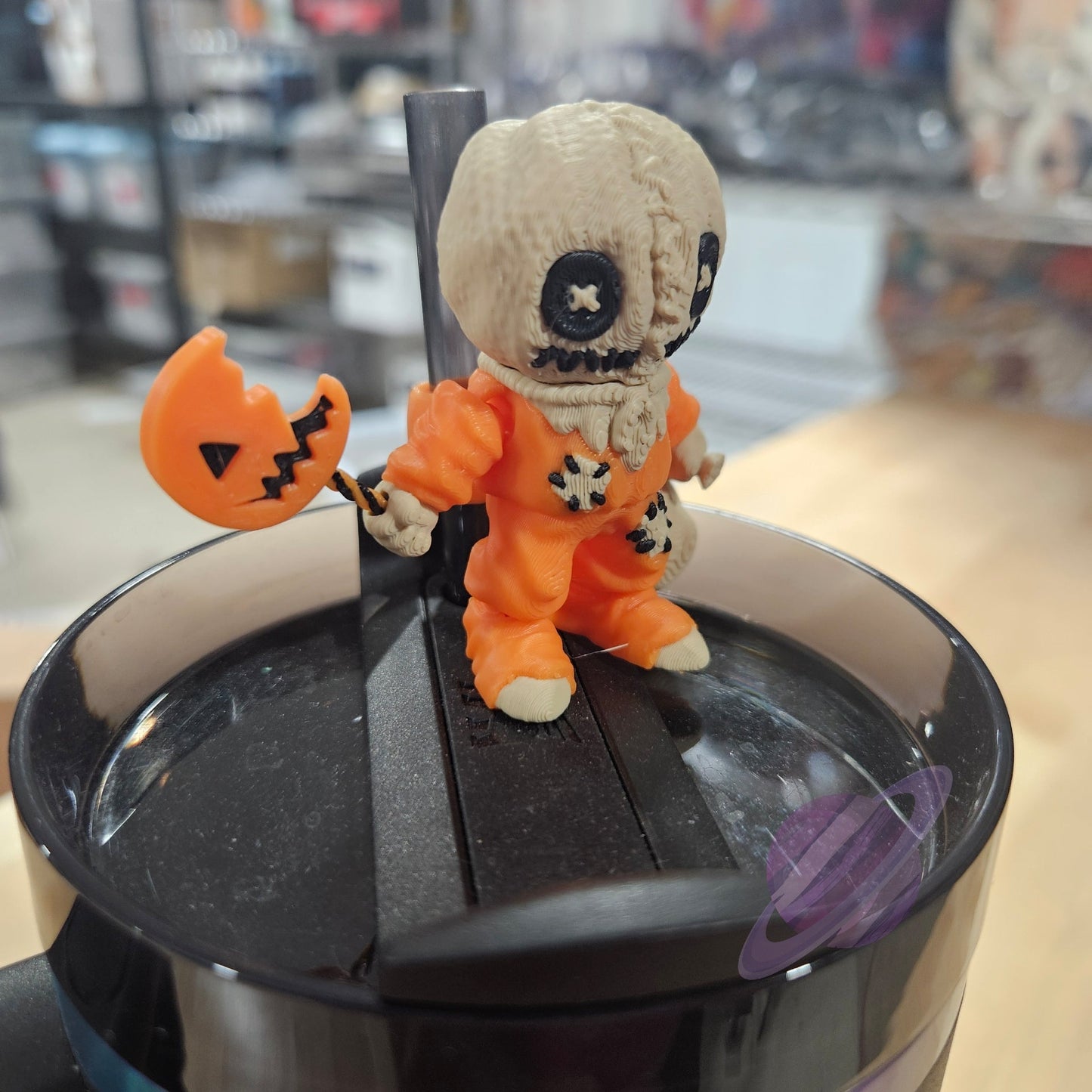 TRICK OR TREAT-3D PRINTED STRAW BUDDY