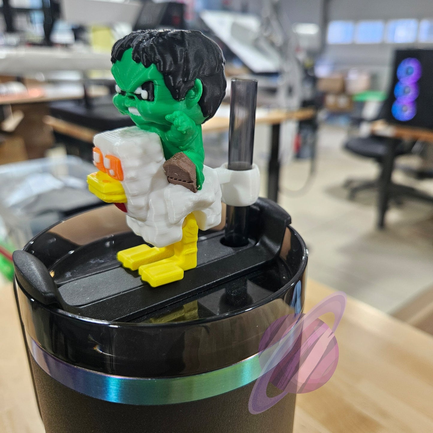 CHICKEN JOCK-3D PRINTED STRAW BUDDY