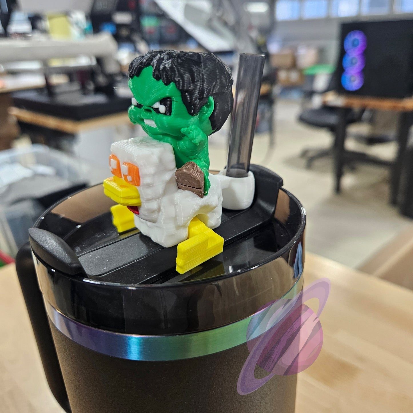 CHICKEN JOCK-3D PRINTED STRAW BUDDY