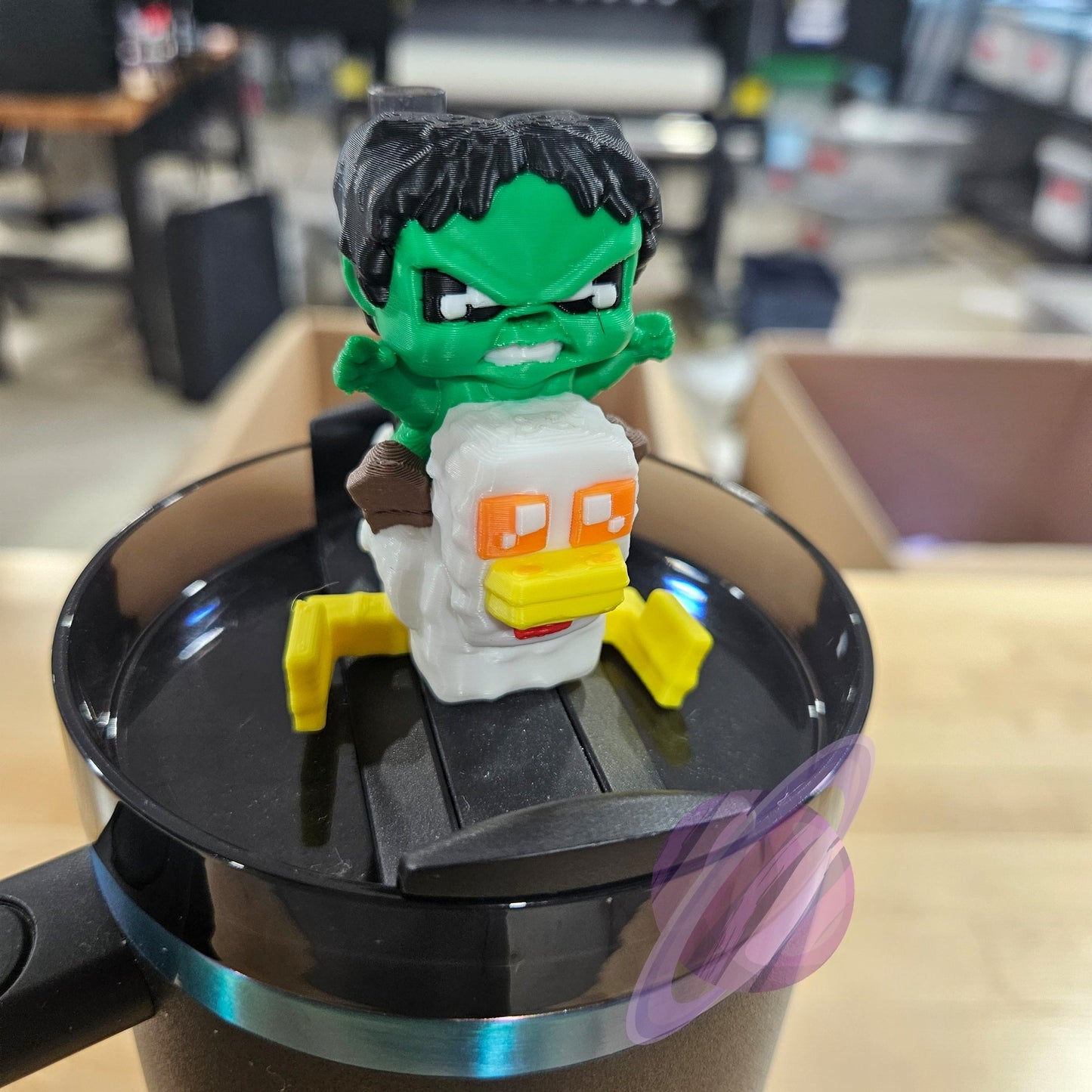 CHICKEN JOCK-3D PRINTED STRAW BUDDY