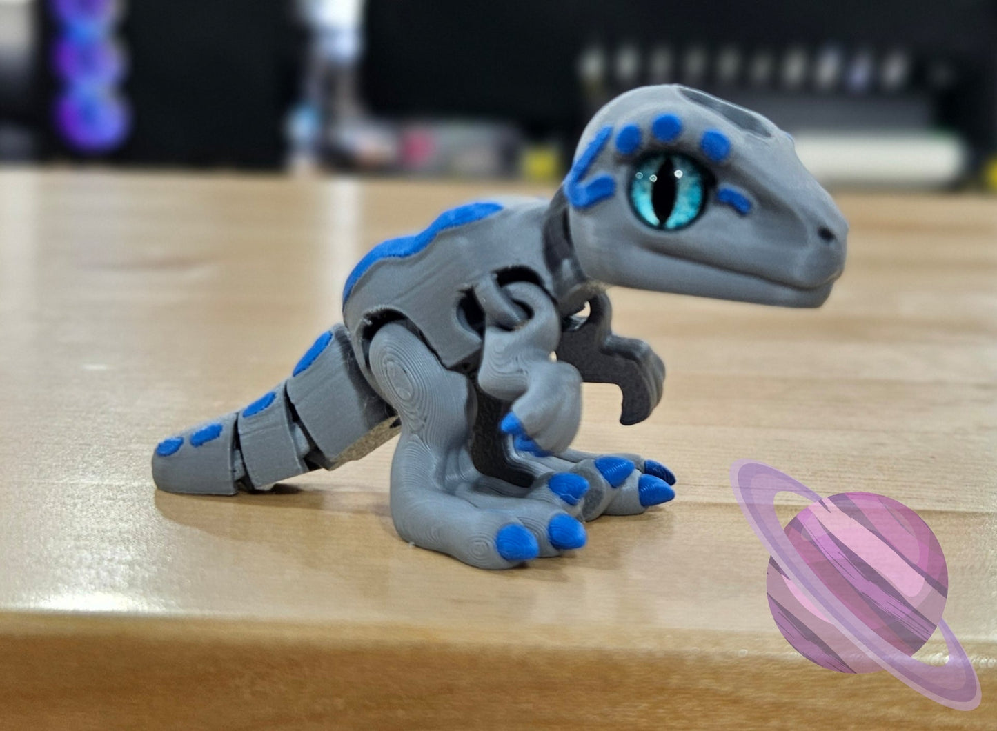 RAPTOR-3D PRINTED STRAW BUDDY
