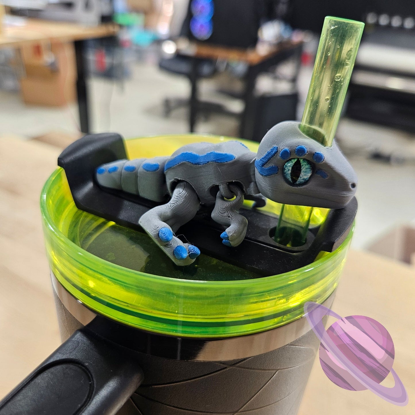 RAPTOR-3D PRINTED STRAW BUDDY
