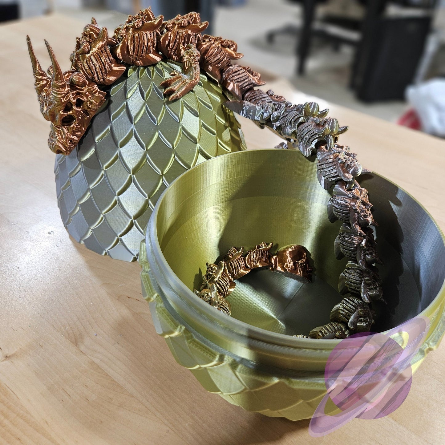 3D PRINTED SKULL DRAGON