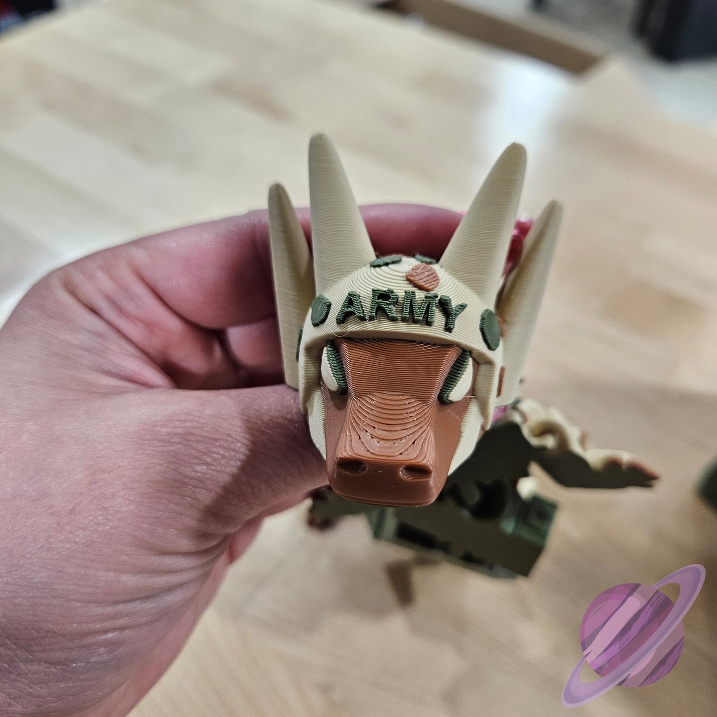 3D PRINTED ARMY DRAGON