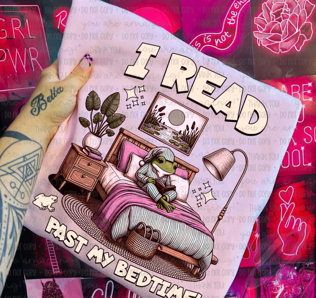 I READ PAST MY BEDTIME TEE