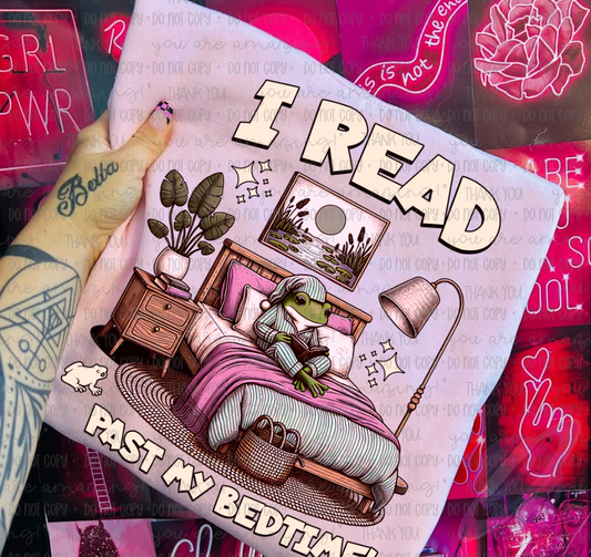 I READ PAST MY BEDTIME TEE