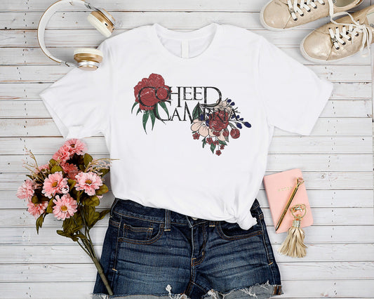 FLORAL BAND RUN- C & C UNISEX GRAPHIC TEE