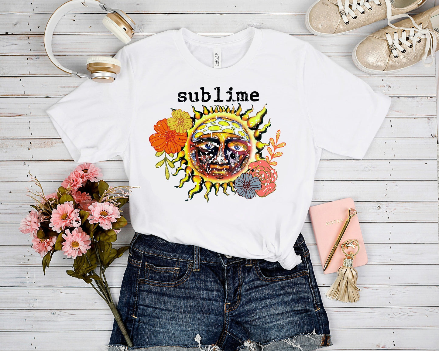 BAND RUN 2- SANTERIA FLORAL TEE