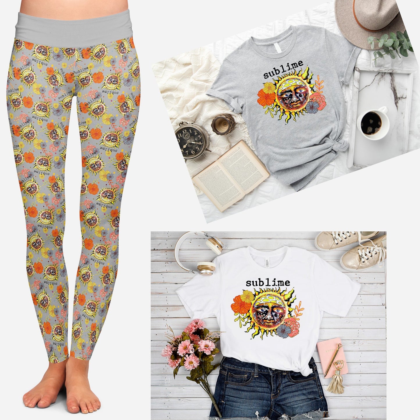 BAND RUN 2- SANTERIA FLORAL TEE