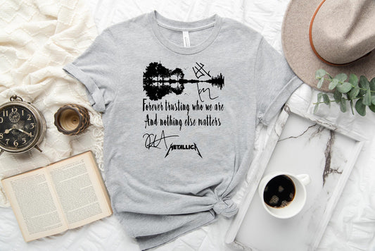 BAND RUN 2- NOTHING ELSE MATTERS TEE