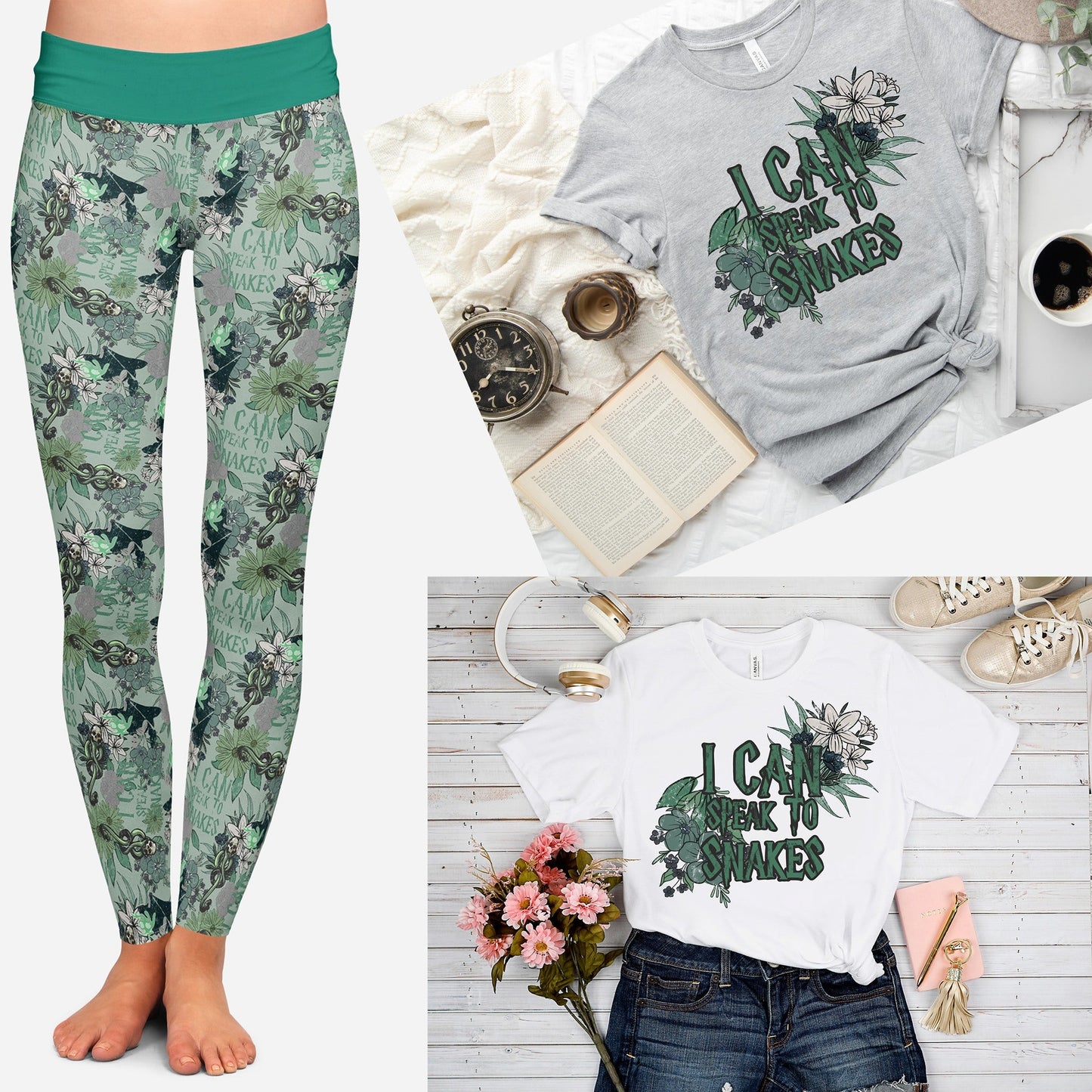 OUTFIT RUN 3-SPEAK TO SNAKES TEE