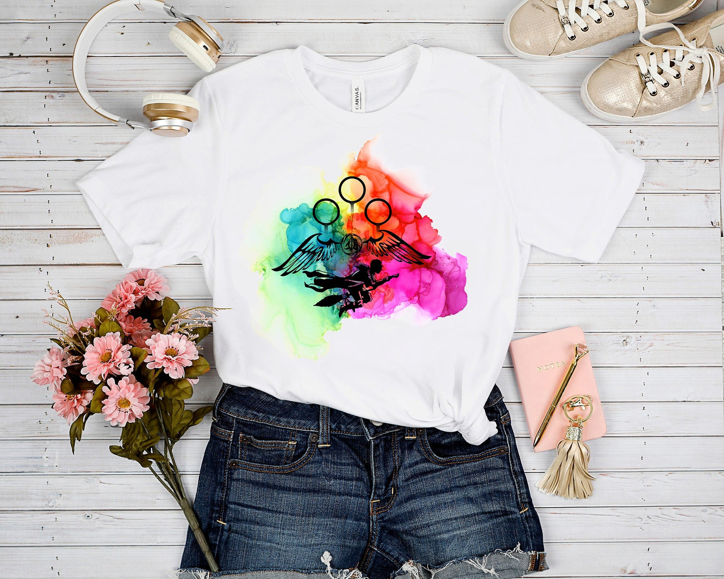 OUTFIT RUN 3-COLORFUL WIZ FLYING WIZARD TEE