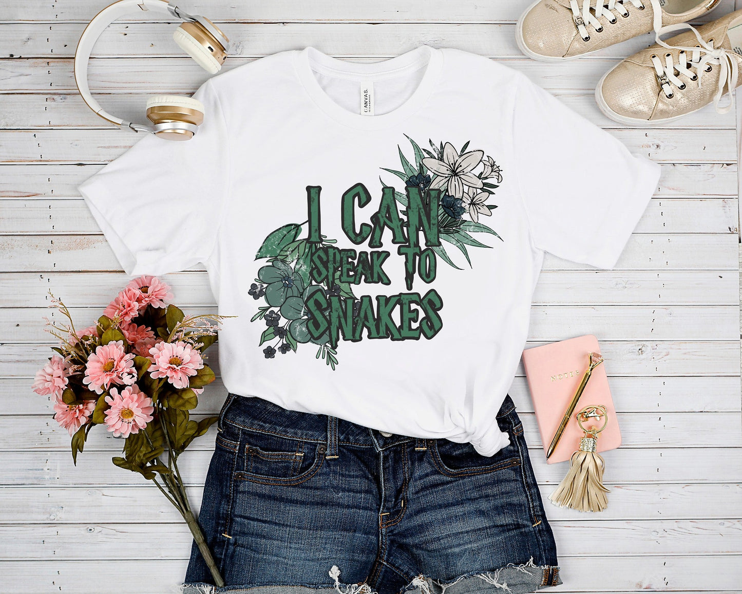 OUTFIT RUN 3-SPEAK TO SNAKES TEE