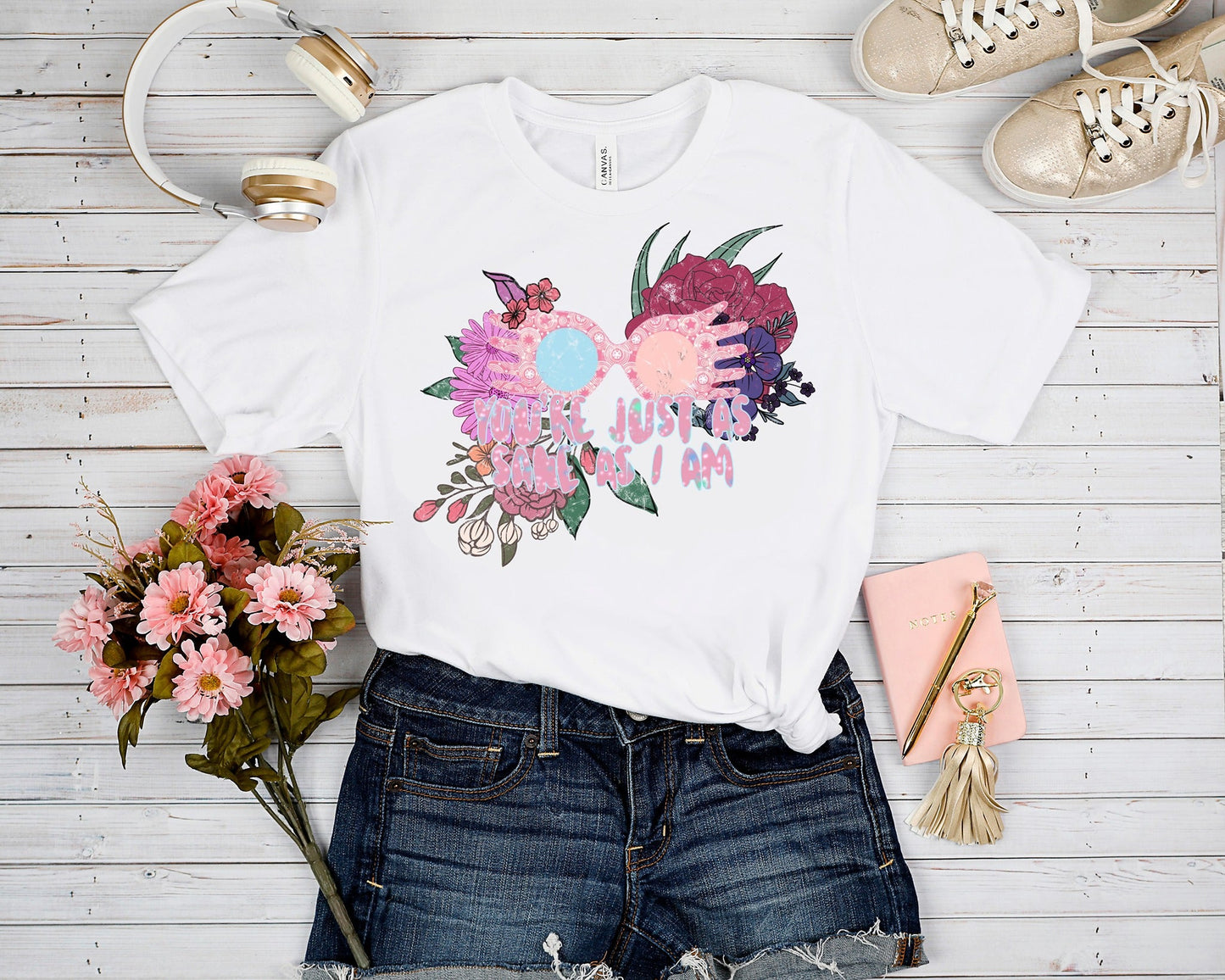 OUTFIT RUN 3-JUST AS SANE TEE