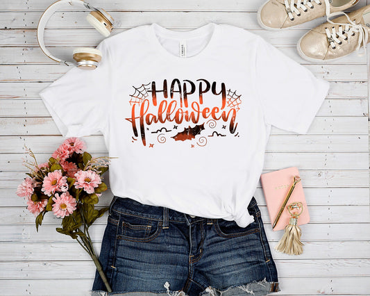 HIPPIE HALLOWEEN- HAPPY HALLOWEEN TEE