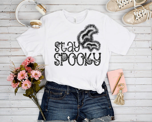 HIPPIE HALLOWEEN- STAY SPOOKY BATS TEE