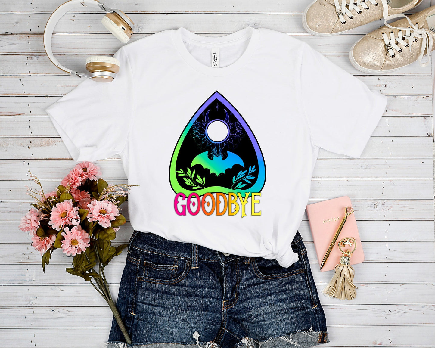 SPOOKY LF RUN-OUIJI TEE