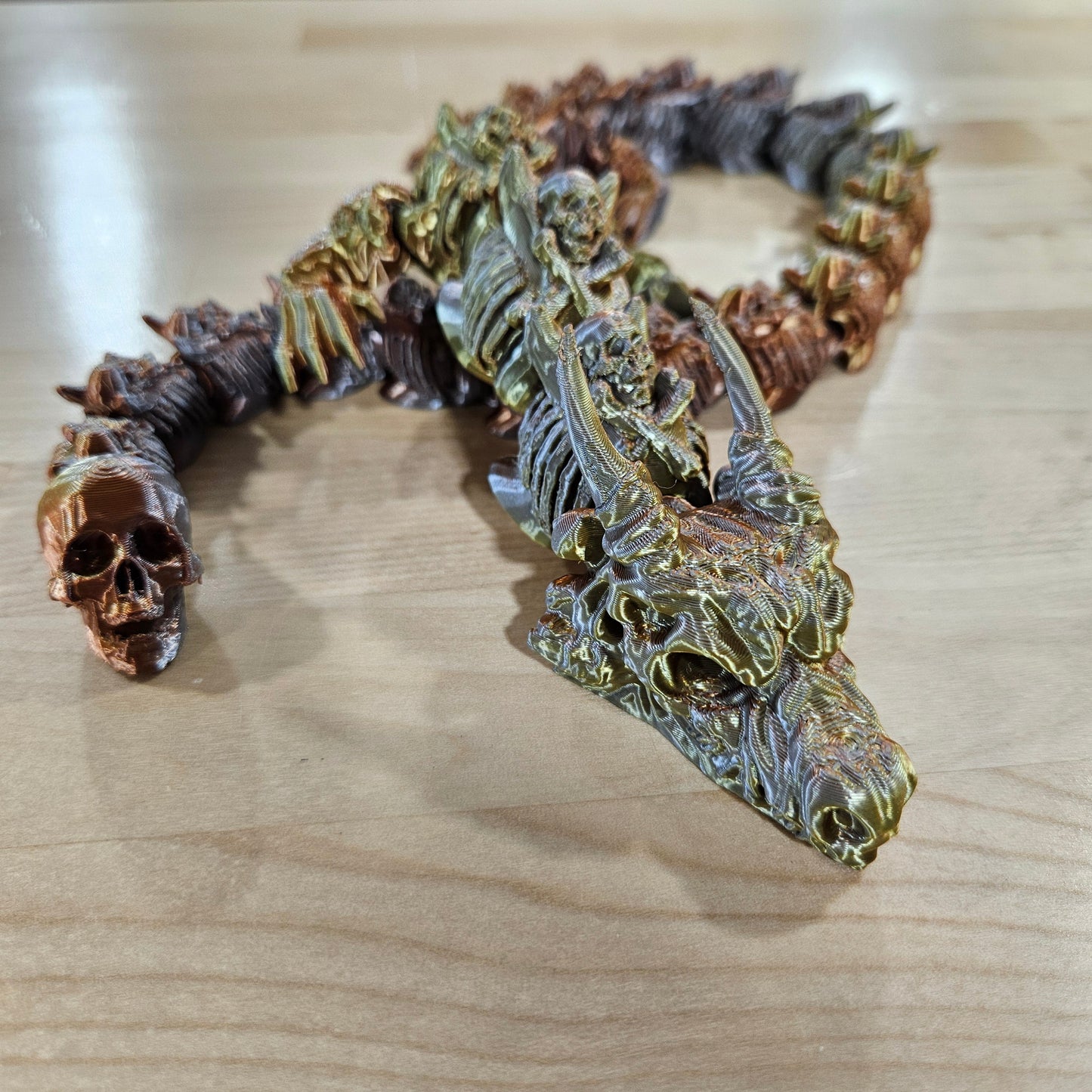 3D PRINTED SKULL DRAGON