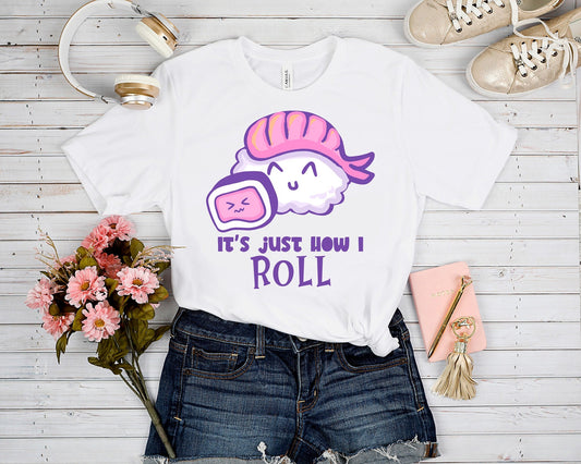 PASTEL ODDITY RUN- HOW I ROLL TEE