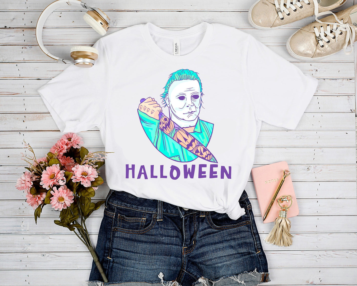 PASTEL ODDITY RUN- PASTEL HALLOWEEN TEE