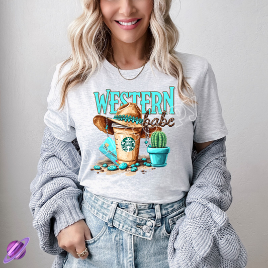 WESTERN BABE TEE