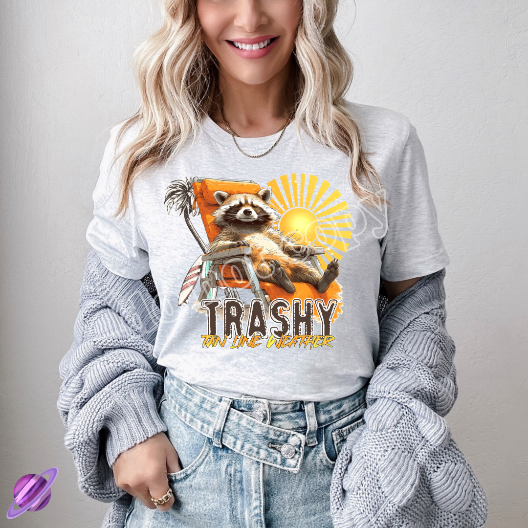 TRASHY TAN LINES TEE