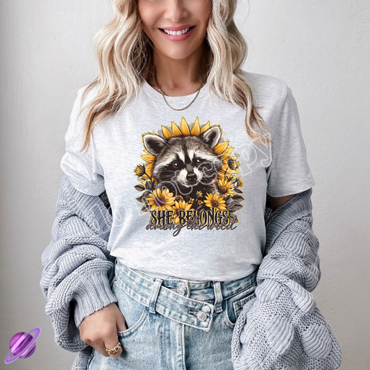 SHE BELONGS AMONG THE WILD TEE