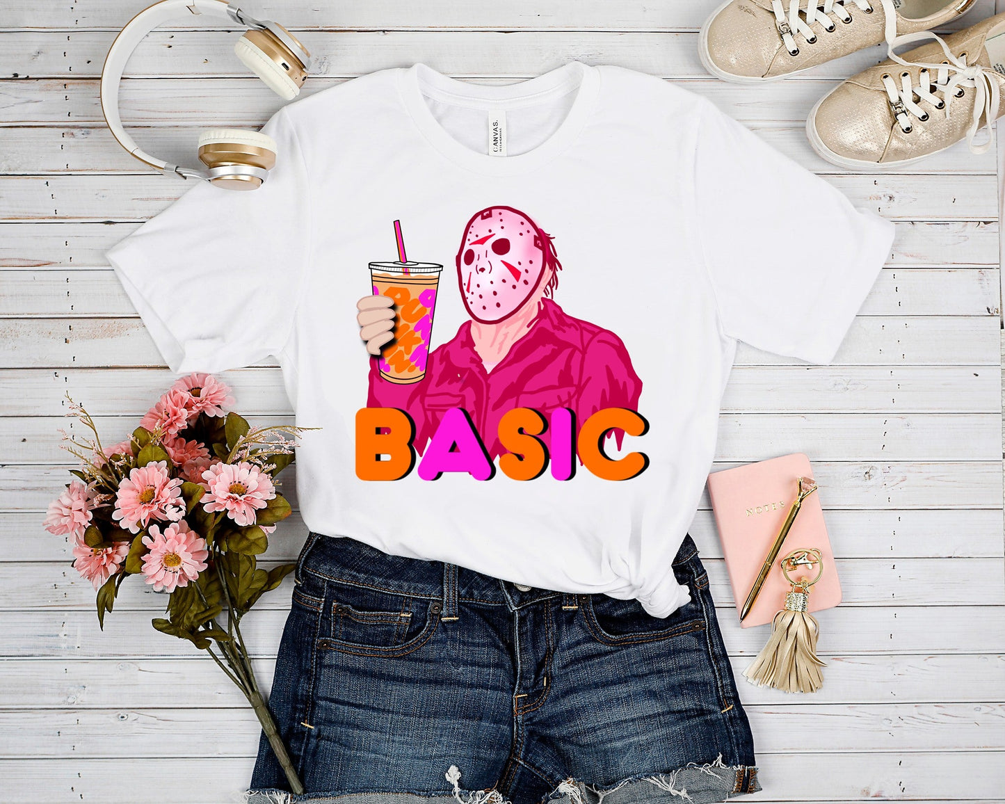 OUTFIT 6- BASIC FRIDAY TEE
