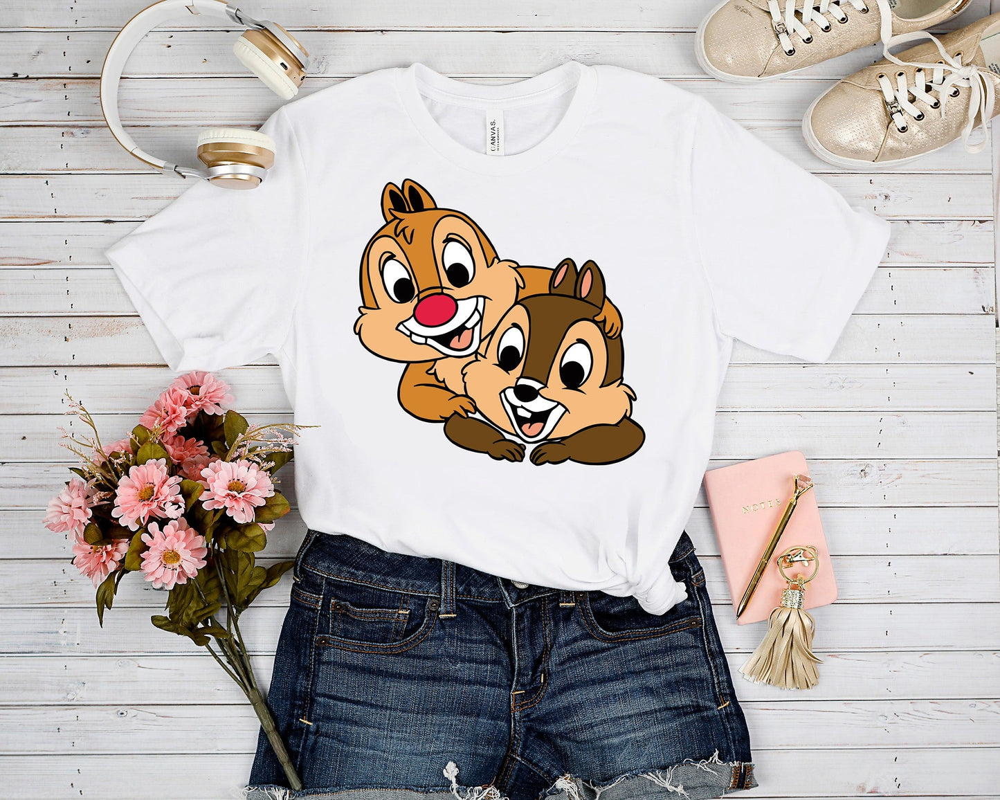 OUTFIT 6- CHIPMUNK BROS TEE