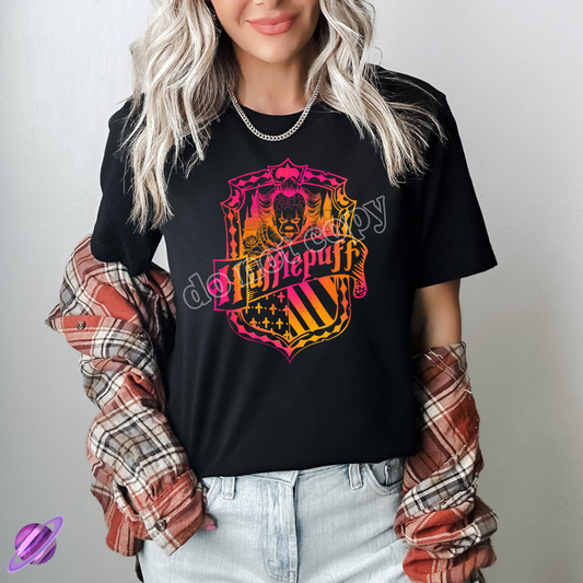NEON HUFF HORROR TEE