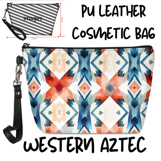 WESTERN AZTEC - COSMETIC BAG