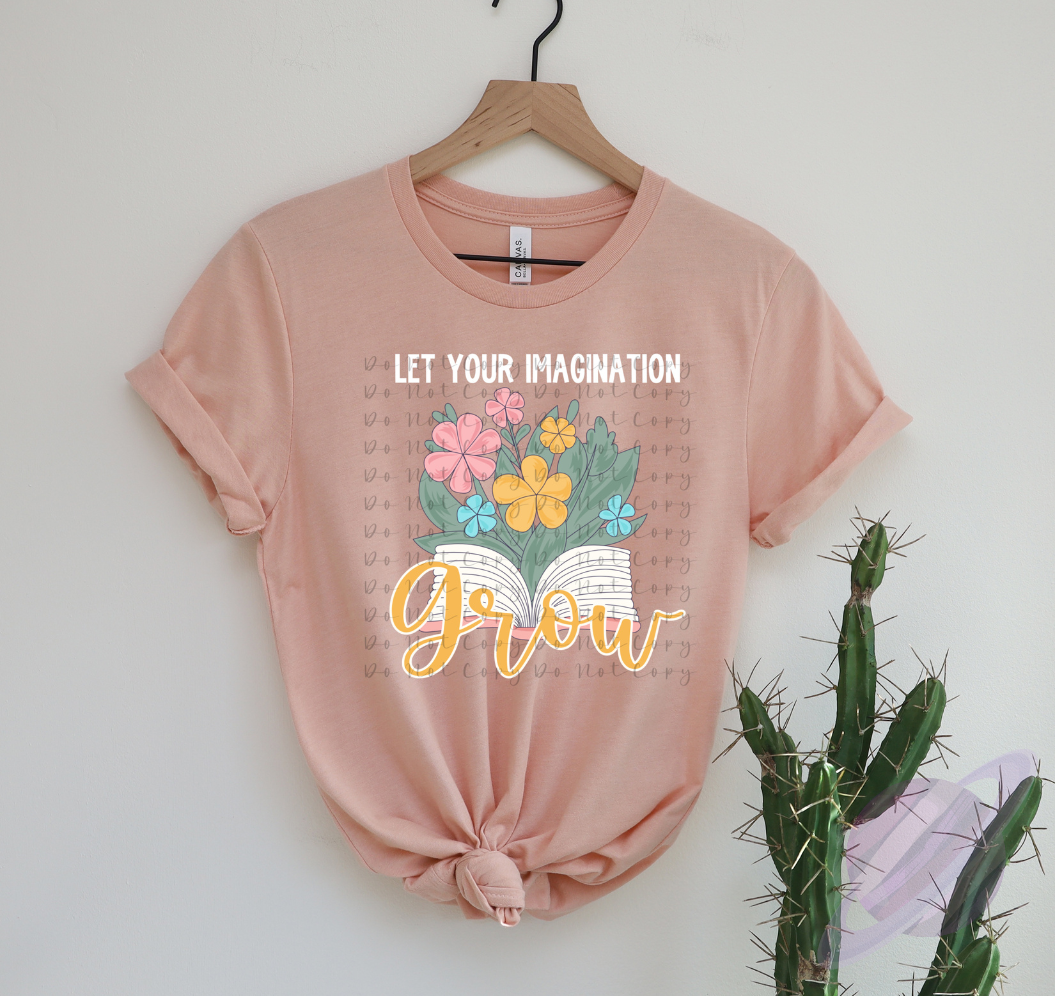 LET YOUR IMAGINATION GROW TEE
