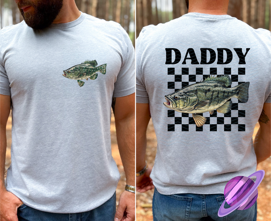 DAD AND GRANDPA FISH COLLECTION DOUBLE SIDED TEE (MULTIPLE OPTIONS)