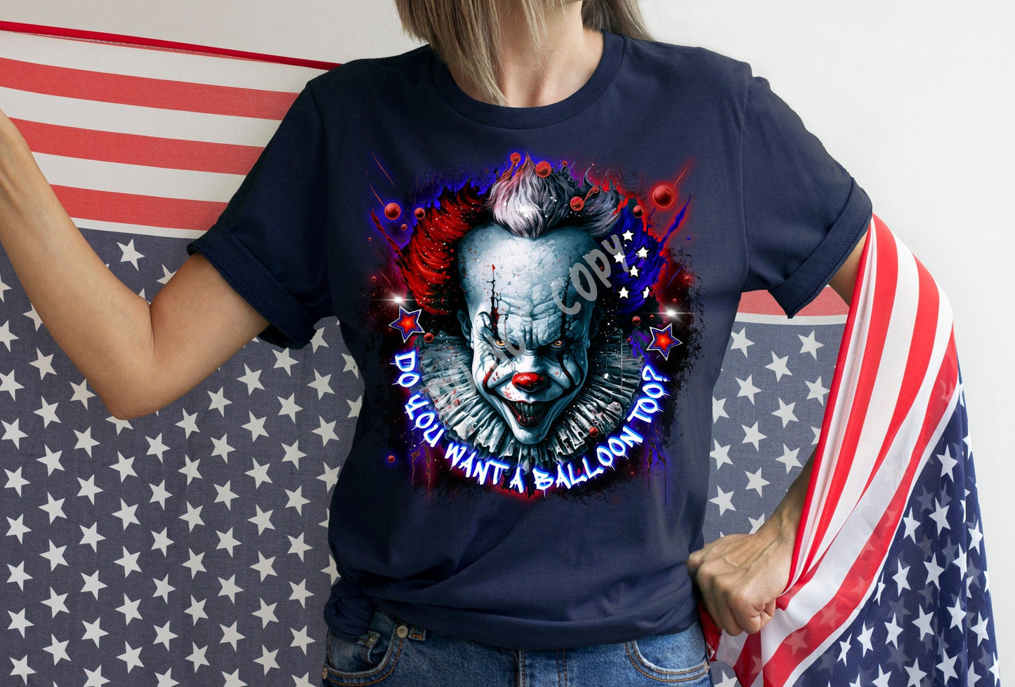 DO YA WANT A BALLOON- UNISEX TEE ADULTS/KIDS