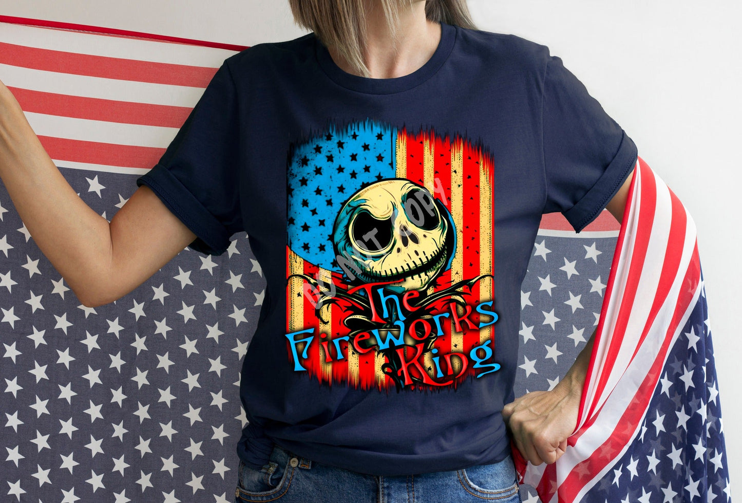 FIREWORKS KING- UNISEX TEE ADULTS/KIDS
