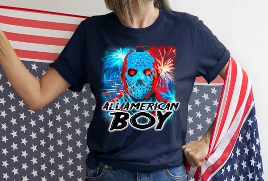ALL AMERICAN BOY- UNISEX TEE ADULTS/KIDS