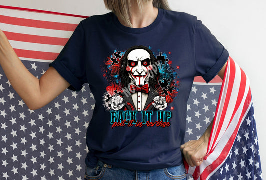 BACK IT UP- UNISEX TEE ADULTS/KIDS