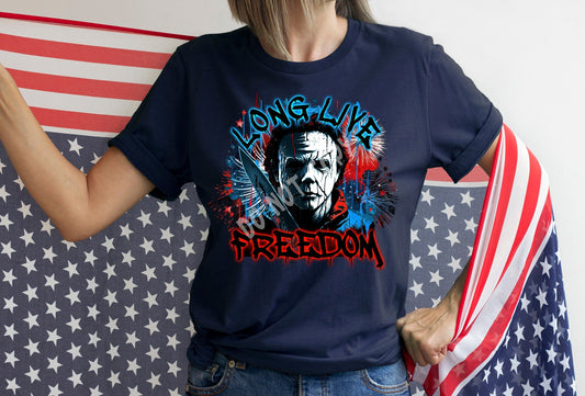 LONG LIVE FREEDOM - UNISEX TEE ADULTS/KIDS